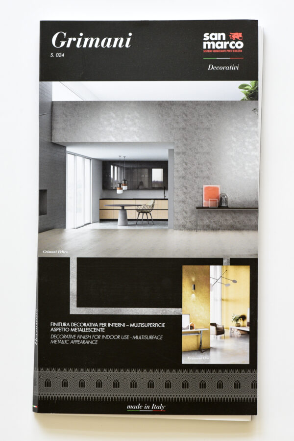 GRIMANI - Metallic Decorative Coating with Platinum Leaf Flakes - Image 2