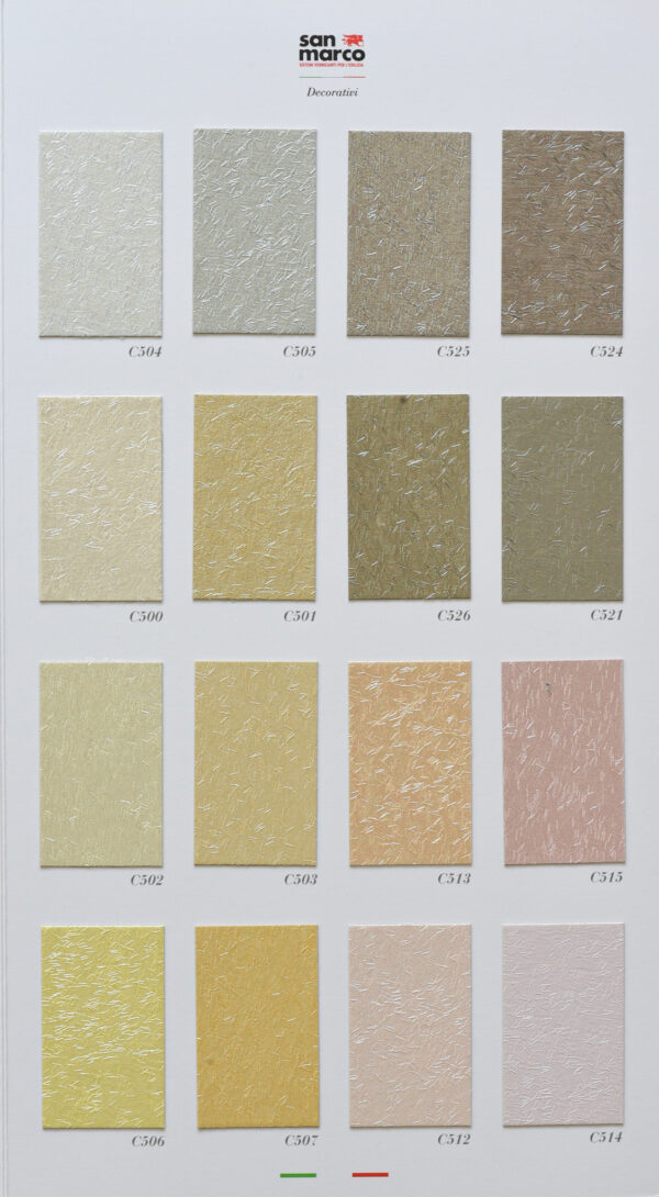 GRIMANI - Metallic Decorative Coating with Platinum Leaf Flakes - Image 4