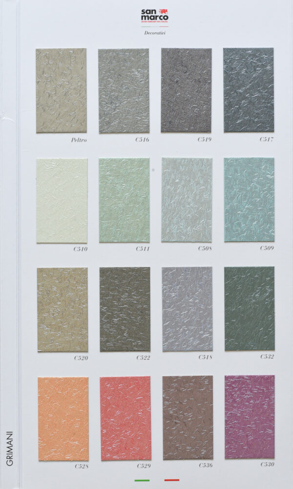 GRIMANI - Metallic Decorative Coating with Platinum Leaf Flakes - Image 5
