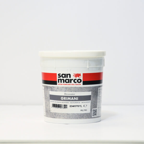 GRIMANI - Metallic Decorative Coating with Platinum Leaf Flakes